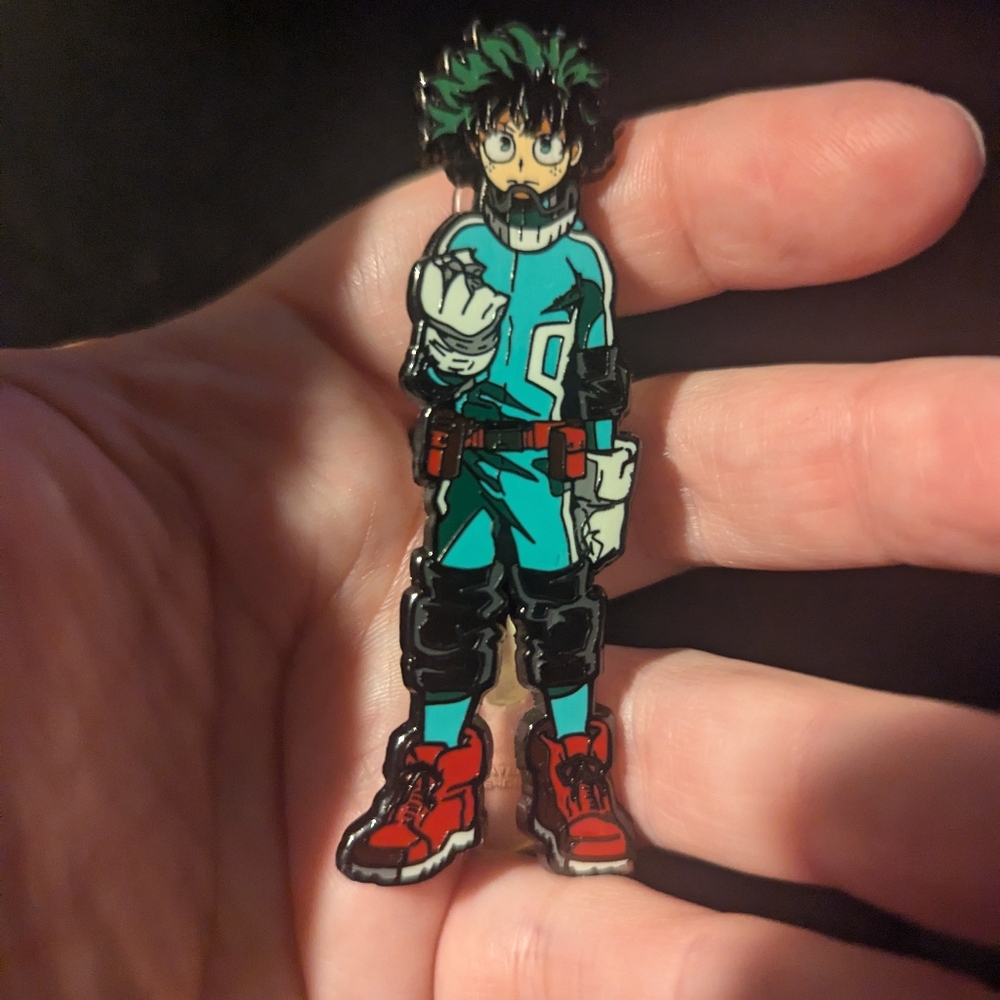 FiGPiN #135, My Hero Academia Izuku Midoriya, Collectible Enamel Pin